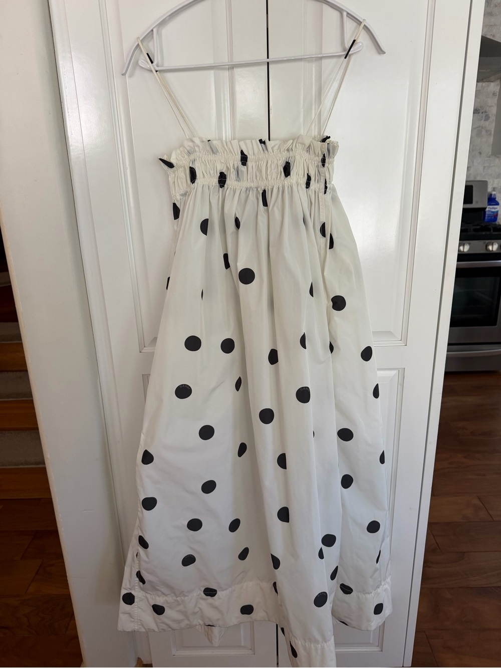 Ganni Recycled Polyester Strap Dress 32